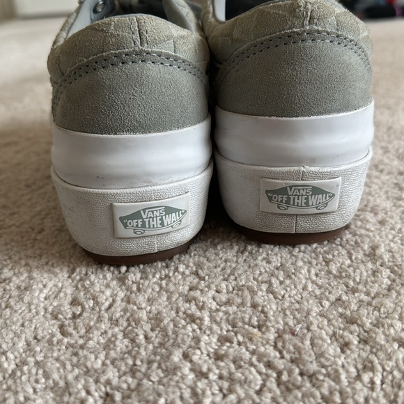 Embossed Check old school stacked vans - Picture 7 of 8